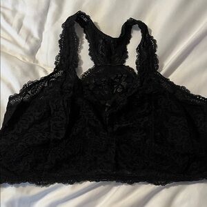 torrid Black Lace Racerback Bralette